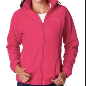 Columbia Pink Fleece Jacket